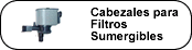 Cabezales para Filtros Sumergibles